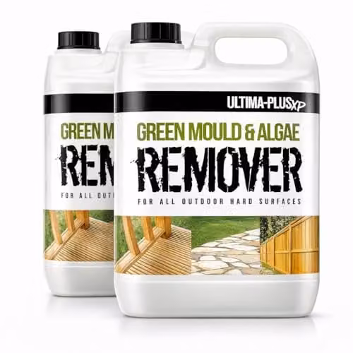 Ultima-Plus XP Patio Cleaner and Green Mould and Algae Remover, 10L, White