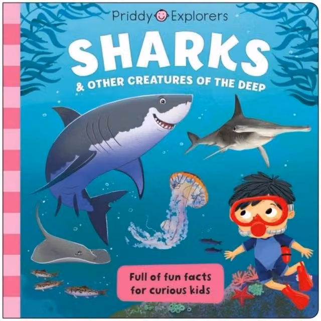 Priddy Books Priddy Explorers Sharks Multicolour Board Book