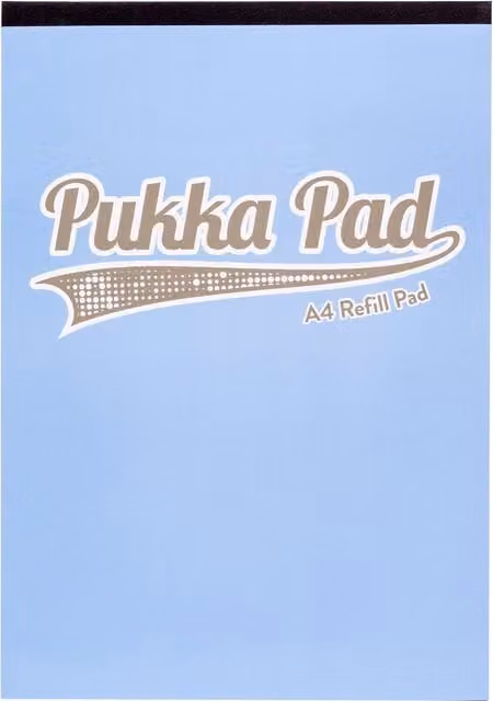 Pukka Pastel A4 Refill Pad with Multicolour Softcover Paper
