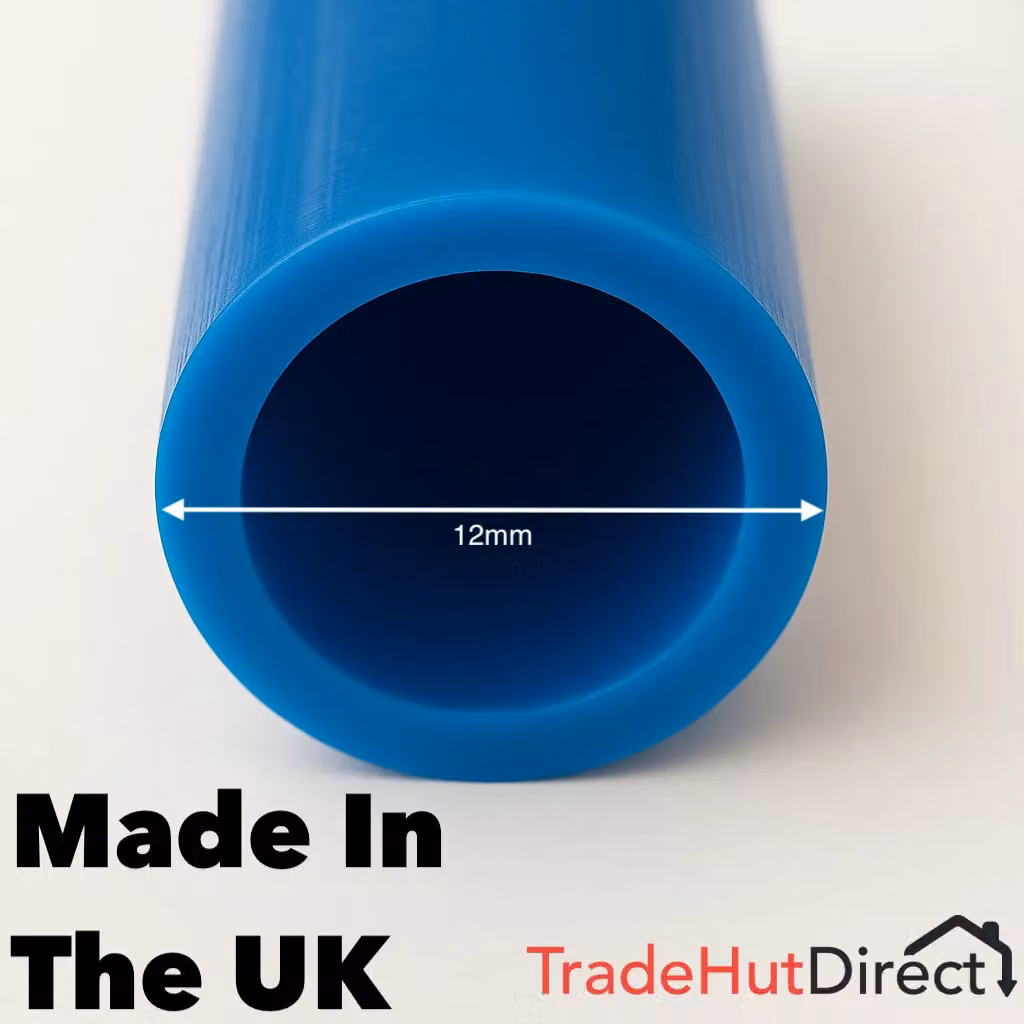 John Guest 12mm Blue LLDPE Flexible Polyethylene Tubing, 15 Metre Length – 6