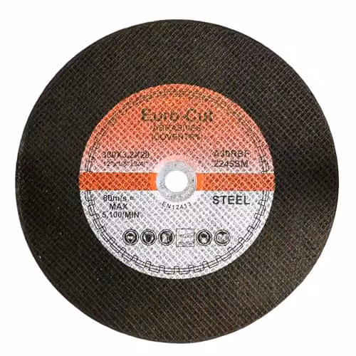 PDL Pegdev 300mm Professional Metal Cutting Abrasive Discs for Stihl Saws, Pack of 40