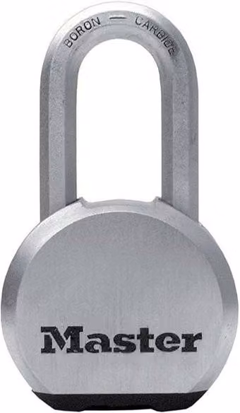 Master Lock Excell Chrome Plated Padlock in Silver – 1