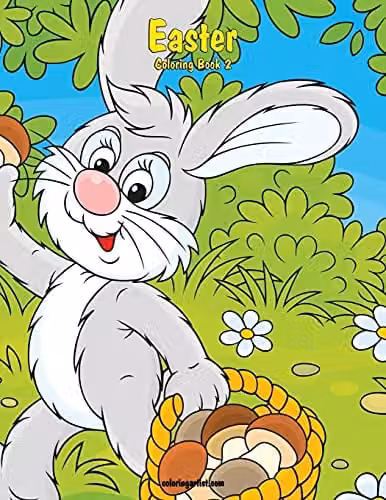 Createspace Easter Coloring Book 2: Volume 2 Multicolour Childrens Activity Book