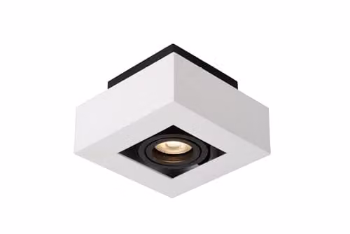 Lucide Xirax White LED Ceiling Spotlight with Dim to Warm GU10 Function – 1