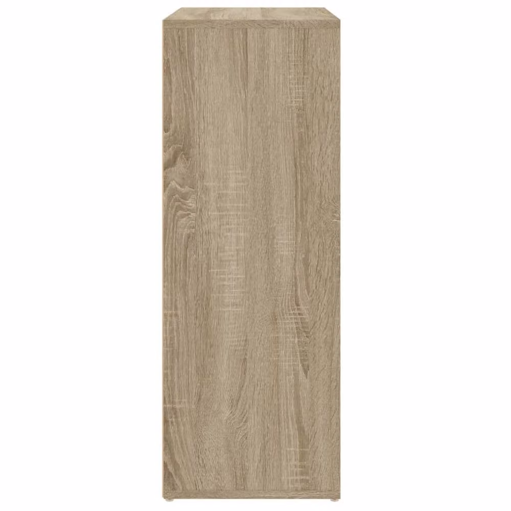 Berkfield Home Sonoma Oak Sideboard in Brown, W/D/H: 60 x 31 x 84 cm
