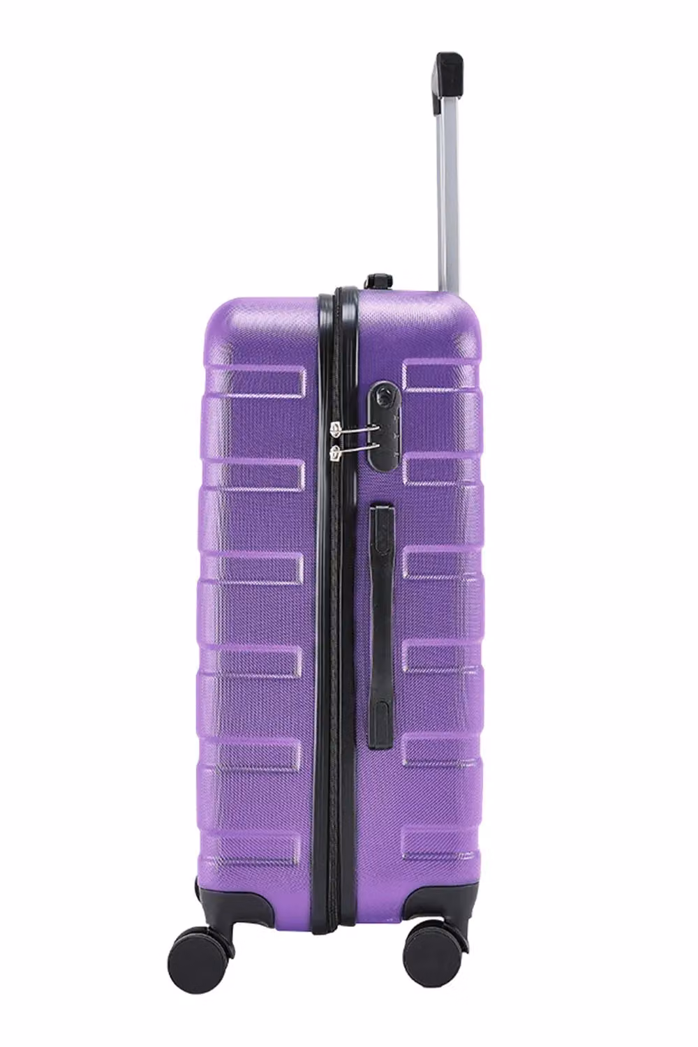 Living and Home Lightweight Hardside Travel Suitcase with Spinner Wheels, Purple, 60.96 cm – 3
