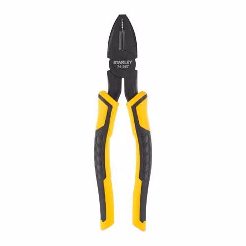 Stanley ControlGrip Combination Pliers in Yellow and Black – 1