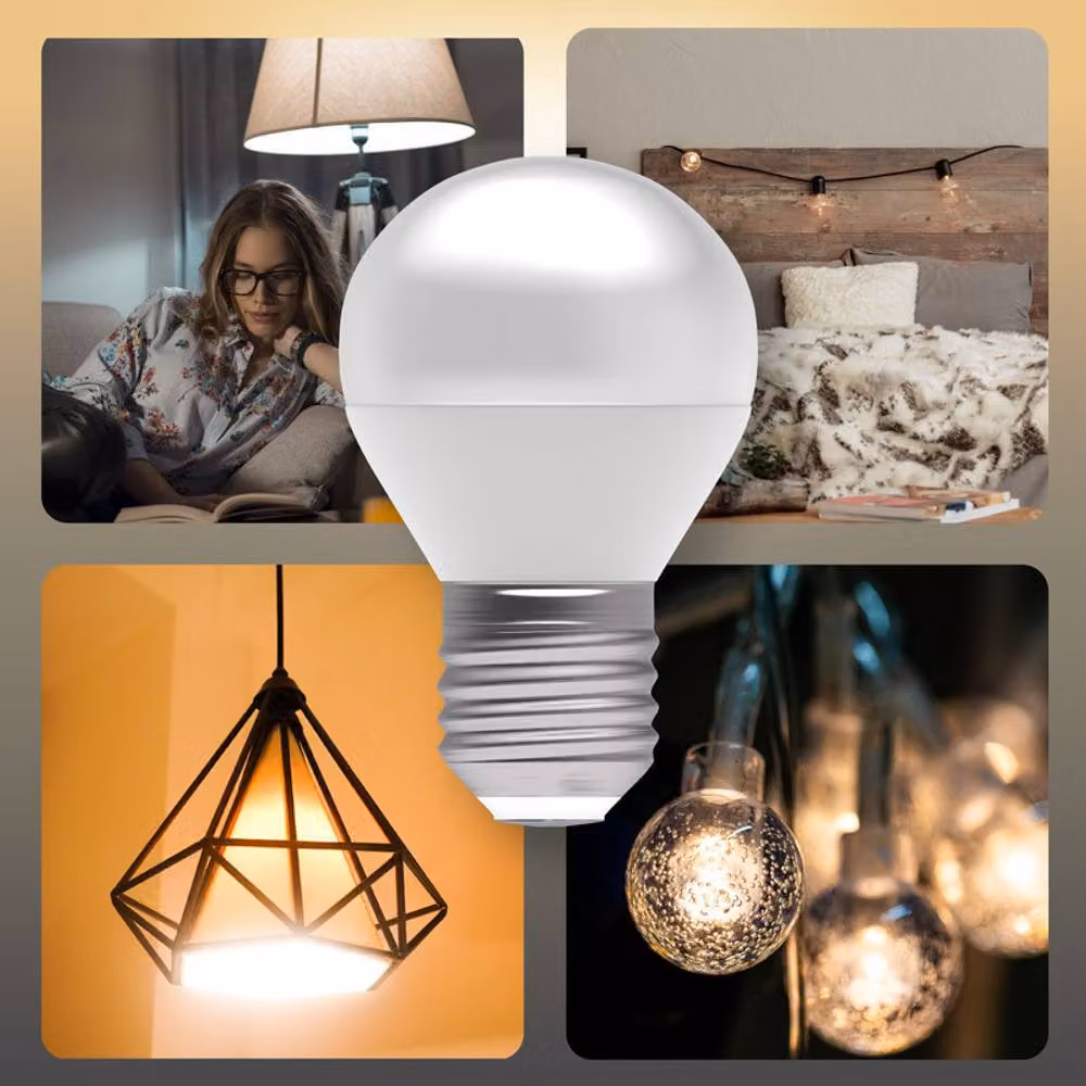 BELL Lighting E27 LED Golf Ball Bulb, Dimmable Warm White, Pack of 3 – 2