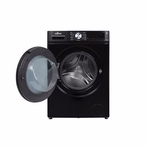 Willow WWDE8514BL Front Loading Washer Dryer, 8kg Wash/5kg Dry, 1400 Spin, Black – 3