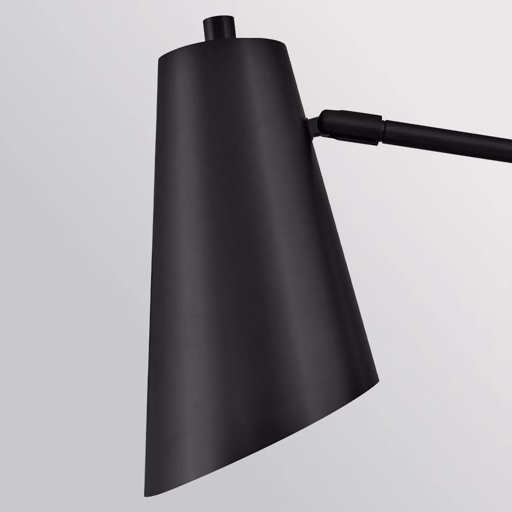 Hinkley Bray Adjustable Modern Metal Wall Light in Black – 5