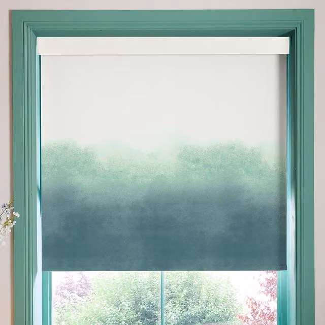 Bluebellgray Made To Measure Petrol Teal Blackout Roller Blind