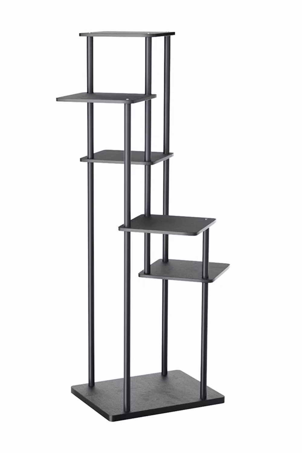 Living and Home 6-Tier Corner Plant Stand in Black – 2