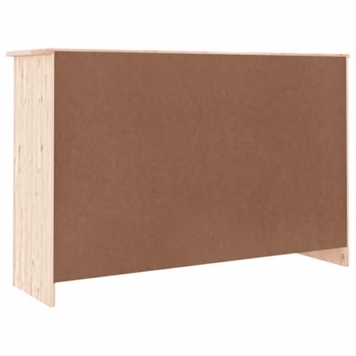 vidaXL ALTA Sideboard in Natural Brown Solid Pine Wood, W/D/H: 112 x 35 x 73 cm – 2