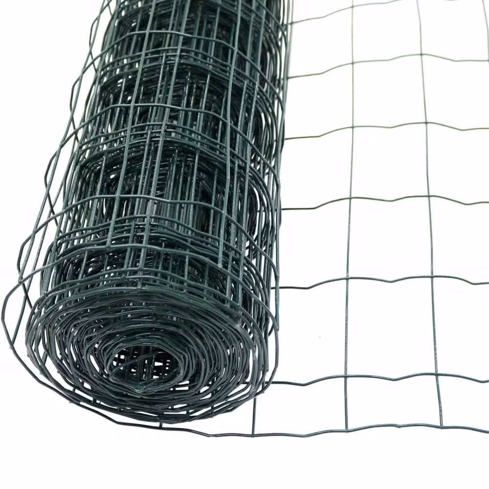 Marco Paul Green PVC Coated Galvanised Steel Fence Mesh Wire, 1 Pack – 2
