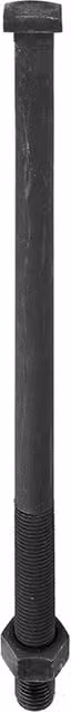 Unifix Grade 8.8 Square Holding Down Bolt and Nut, M20 x 375, Grey, Box of 20
