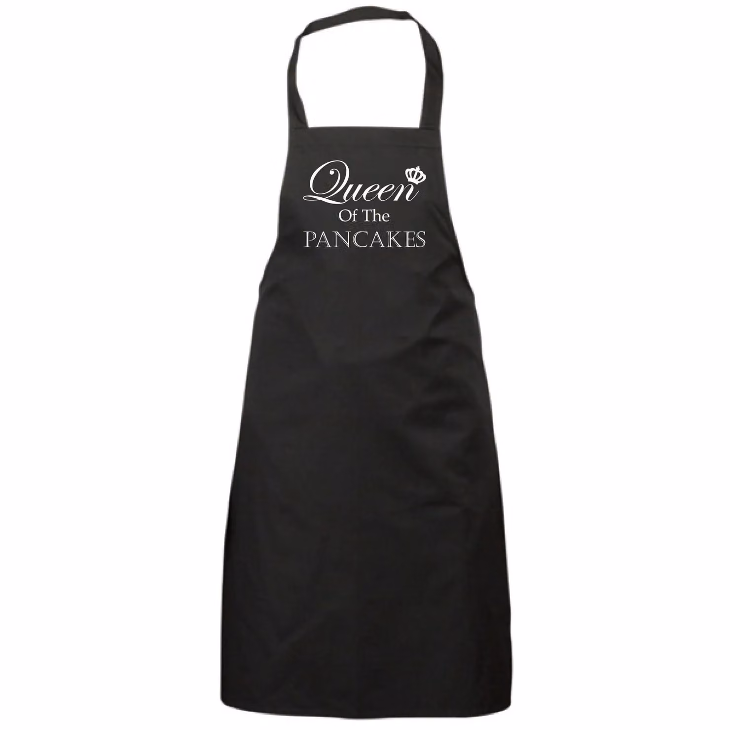 60 Second Makeover Queen Of The Pancakes Black Apron for Women – 2