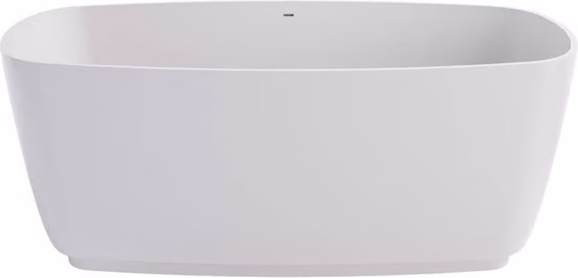 Balterley Tamworth Freestanding Rectangular Double Ended Bath, White, W: 149.5 cm, D: 72 cm, H: 54 cm – 1