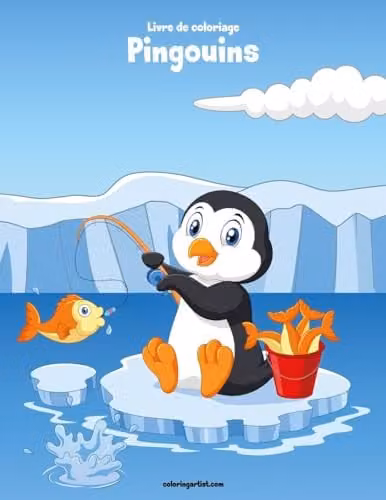 Createspace Penguin Colouring Book Volume 1 for Children, Multicolour