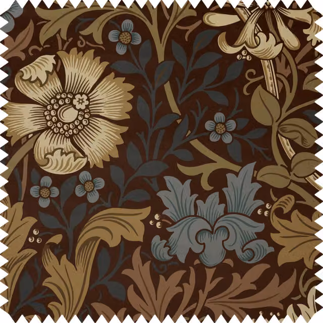 House of Hackney Compton Magna Velvet Chair in Bark Brown