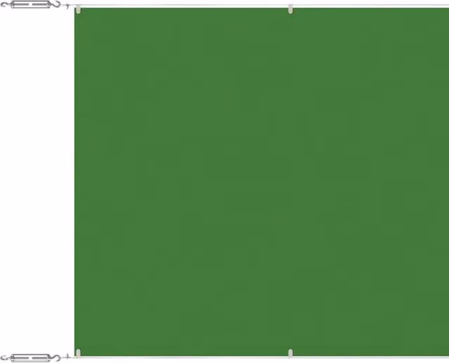 Berkfield Home Vertical Awning in Light Green, Oxford Fabric, W: 140 cm, D: 800 cm