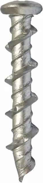 JCP Construction Products Silver Galvanised Steel Pan Head Wood Screws 5.0 x 32 mm