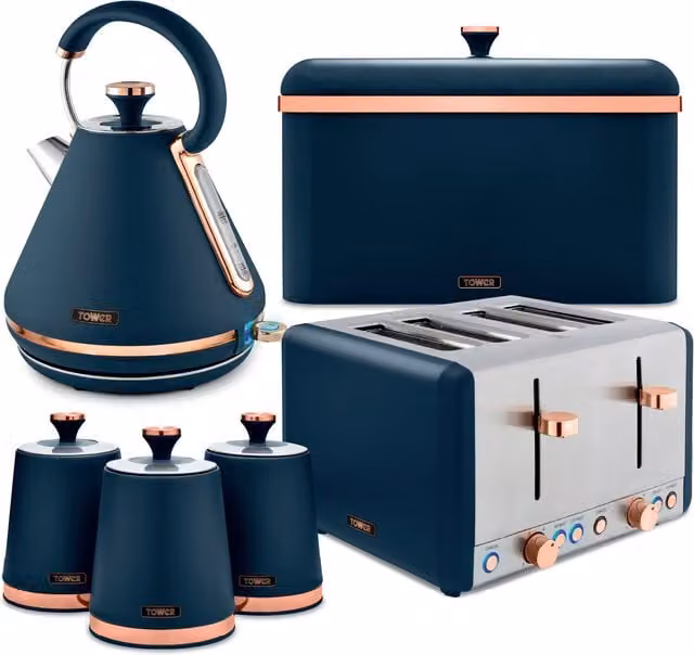 Cavaletto 4 Piece Kitchen Bundle in Blue