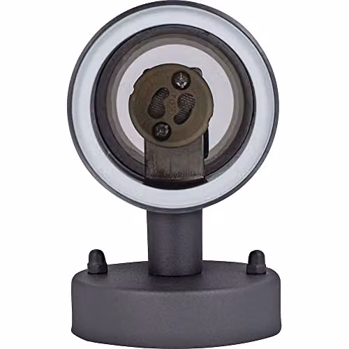 Luceco Up and Down Exterior Wall Light, Grey Stainless Steel and Glass, GU10, IP54 Rated – 2