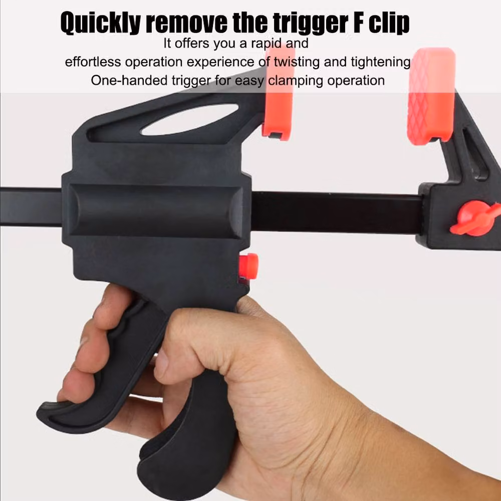 Ventryn 2 Piece Quick Ratchet Speed Clamp Spreader, Black, 600 mm – 3