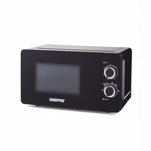 Geepas 700W Solo Microwave Oven, 20L, Black – 1