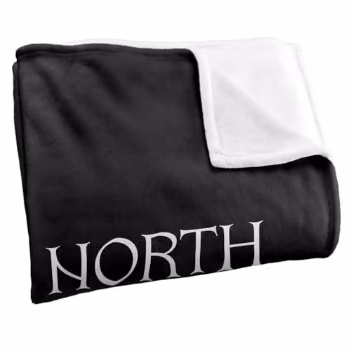 LOGOVISION Game of Thrones The North Remembers Stark Super Soft Fleece Throw Blanket, Multicolour, W: 91.44 cm x D: 147 cm – 2
