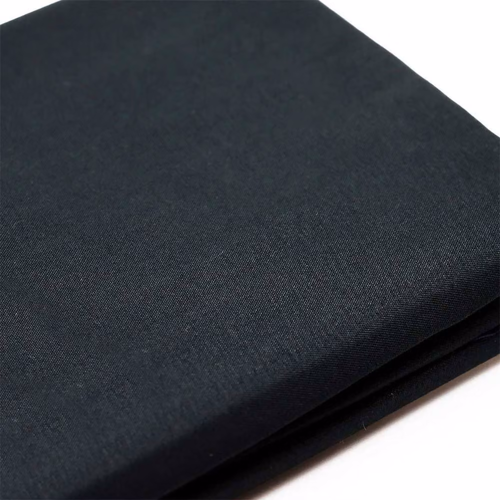Voltico Black Double Fitted Bed Sheet in Microfibre Cotton Blend, W/D/H: 140 x 200 cm – 4