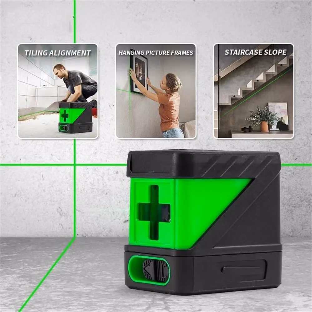 Nordara Self Leveling Green Laser Level, W: 520 mm, H: 52 mm, D: 7.9 mm – 3