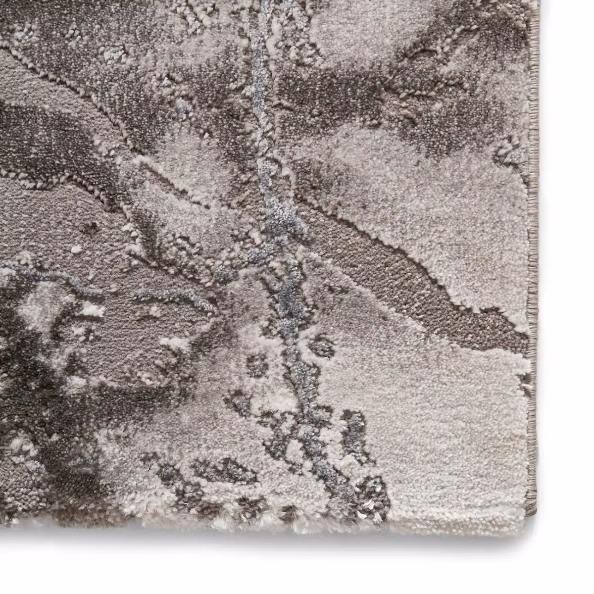 The Rug Shop UK Modern Abstract Stain-Resistant Area Rug in Grey, W: 200 cm, D: 290 cm – 3