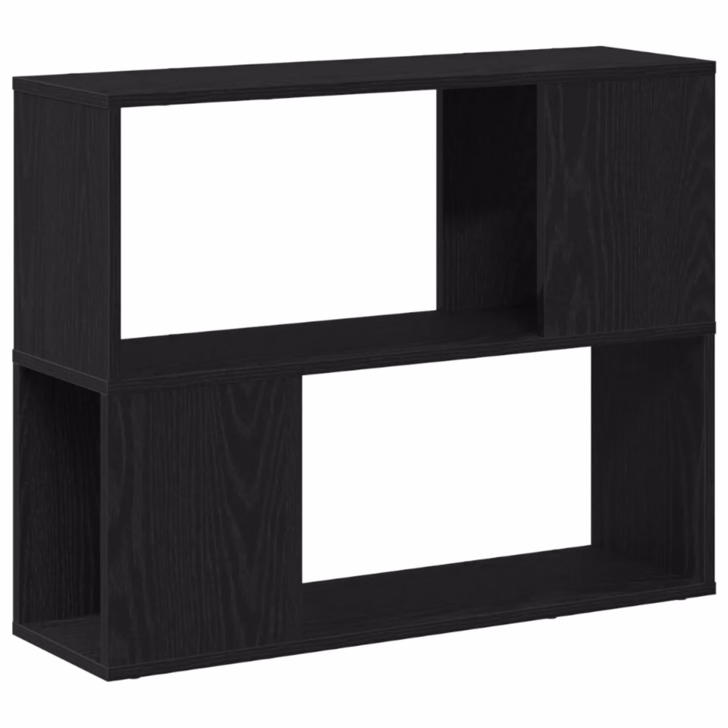 Berkfield Home Modern White and Black TV Stand Made of Engineered Wood W/D/H: 80 x 24 x 63 cm – 5