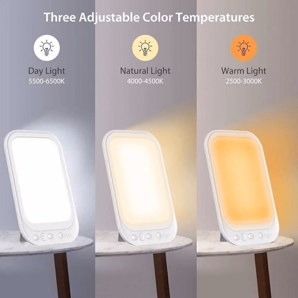 FORGEVIO UV-Free 10000 Lux Therapy Lamp in White – 3
