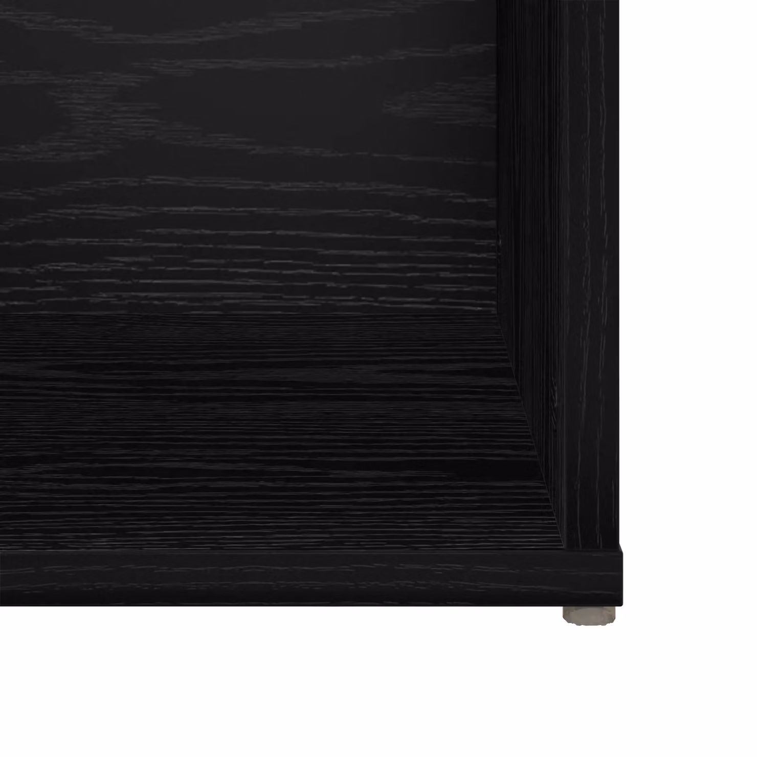 Berkfield Home 2-Piece Black Oak Storage Shelves with Back Panel, W/D/H: 107 x 35 x 37 cm – 5