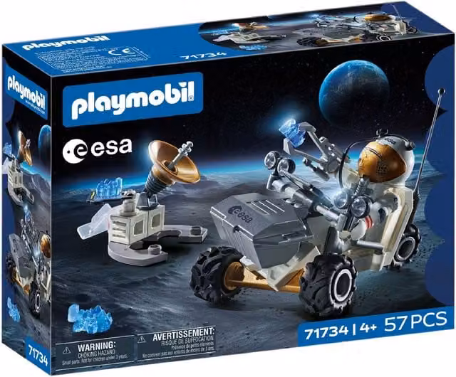 Playmobil European Space Agency Action Heroes Space Mission Starter Pack, White