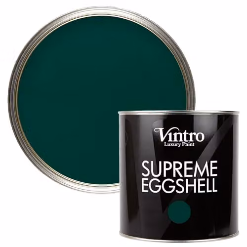 Vintro Woodpecker Green Eggshell Paint for Walls, Wood and Trim, 2.5 l