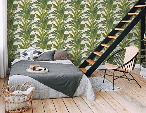 A.S. Création Botanical Garden Floral Wallpaper in Cream and Green – 4