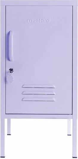 Mustard Made The Shorty Freestanding Metal Cabinet in Purple, W/D/H: 46 x 35 x 72 cm – 1