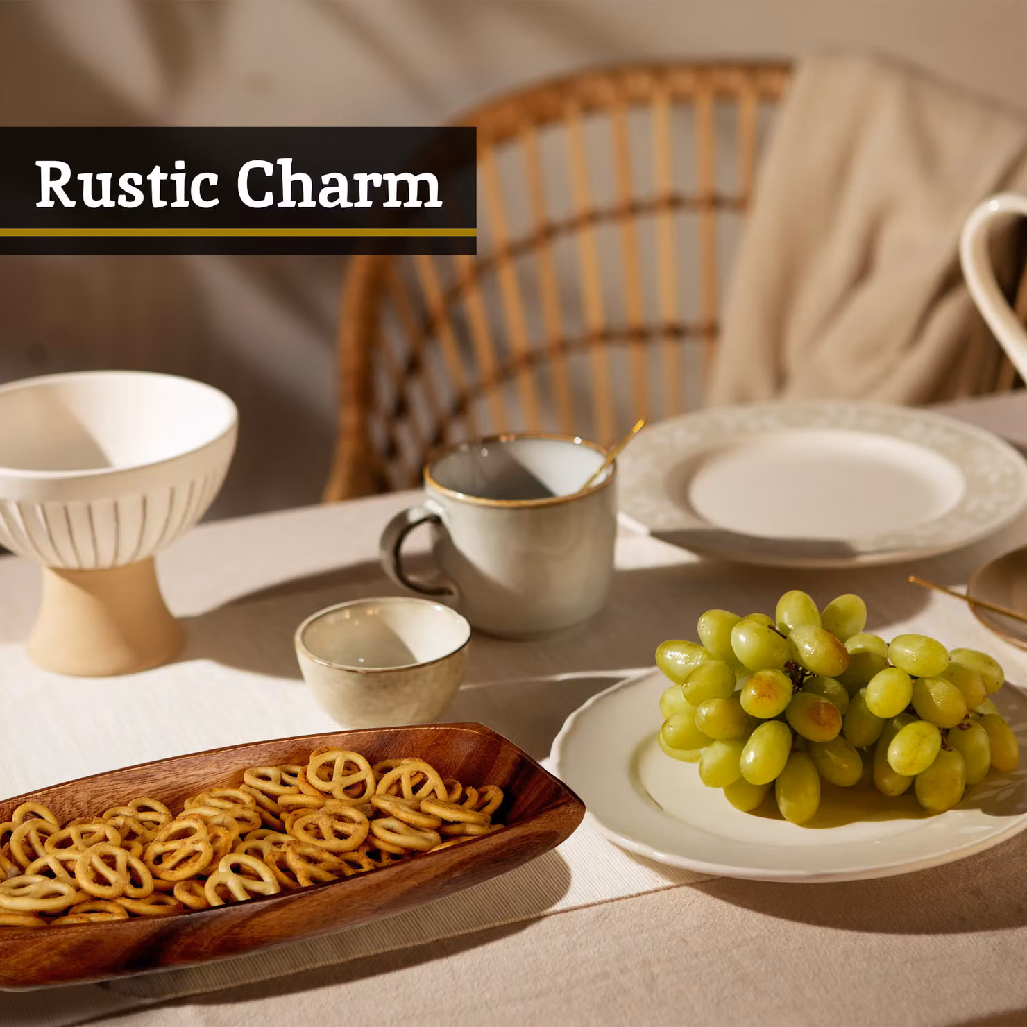 Orsina Elegant Small Oblong Wood Serving Dish, Brown, W: 30 cm, H: 15 cm, D: 0.38 cm – 7