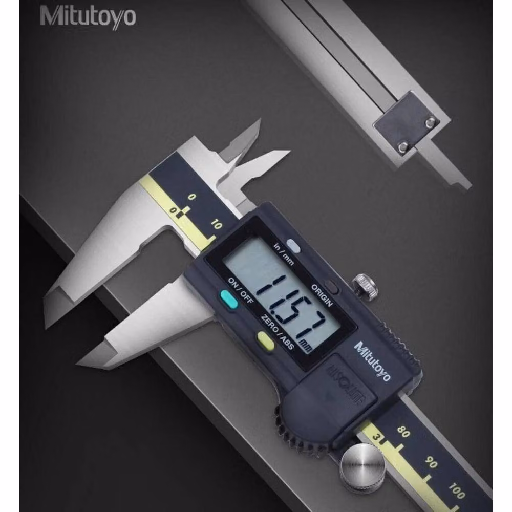 NESTLUNE 150mm 6 inch Absolute Digital Digimatic Vernier Caliper in Silver – 4