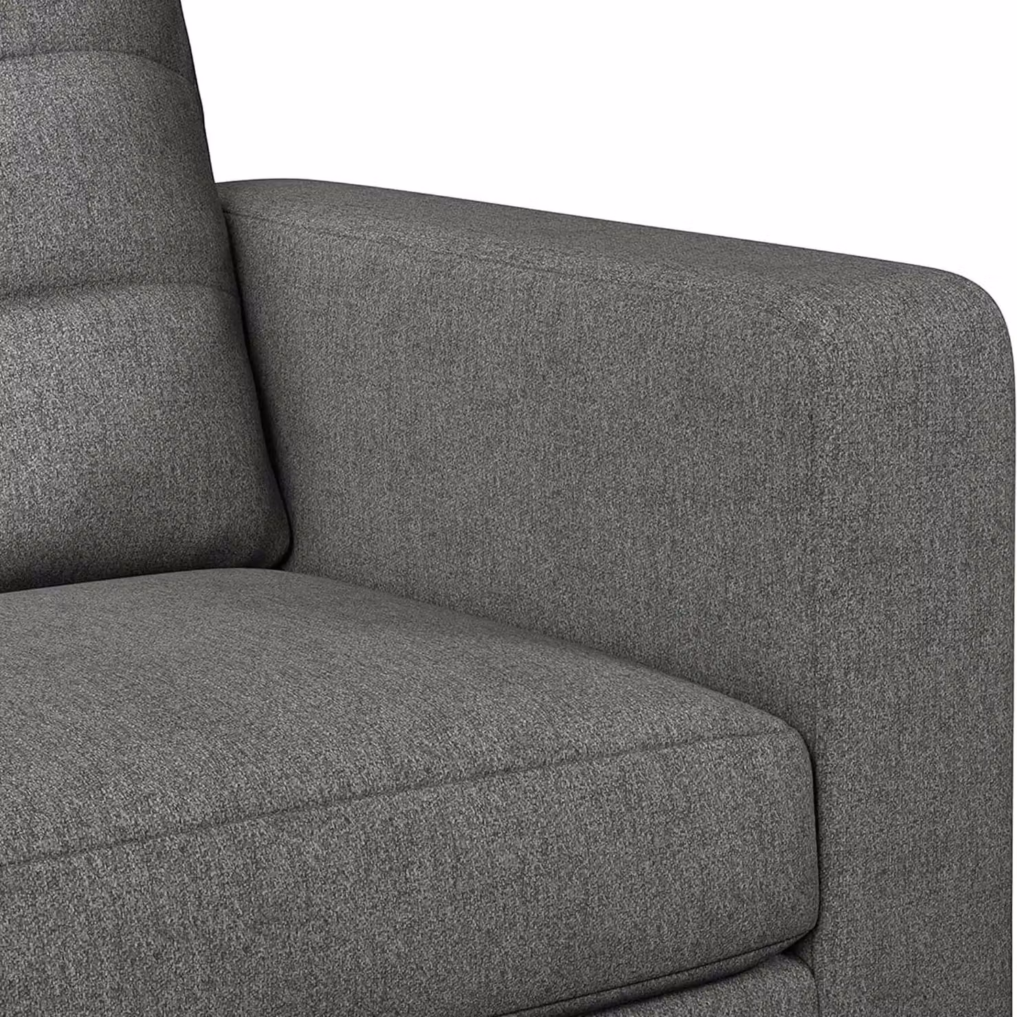 Furnishings For Less UK Smart Hackney 2 Seater Fabric Sofa in Blue or Grey – 5