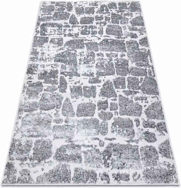 RugsX Mefe Modern Grey Rectangular Rug, W: 160 cm, D: 220 cm – 1