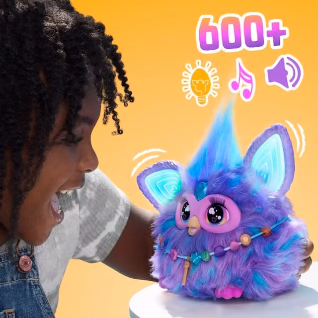 Hasbro Furby Interactive Plush Character in Purple