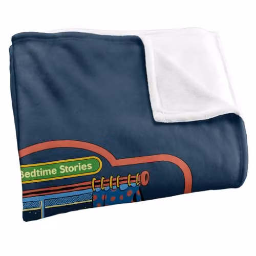 Steven Rhodes Jenny's New Friends Silky Touch Super Soft Multicolour Fleece Throw Blanket W/D: 91 x 147 cm – 5