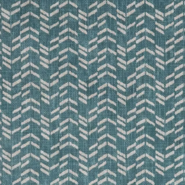 iLiv Jaal Plain Cotton Fabric in Petrol Blue