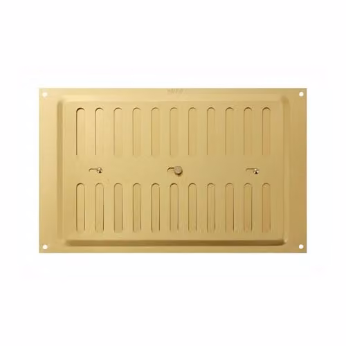 Map Adjustable Aluminium Air Vent with Flyscreen Cover in Gold or Beige