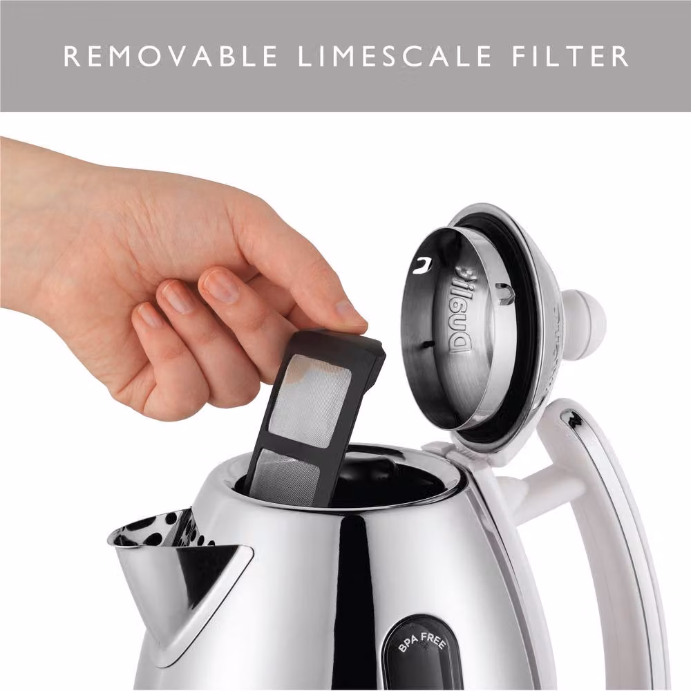 Dualit Lite Jug Kettle, 1.5 l, White – 3