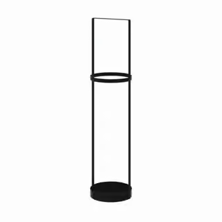 Dome Deco NILE Umbrella Stand in Matt Black Metal